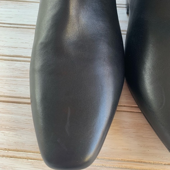 Naturalizer Black Carella Leather Wide-Calf Boot. Women's Size 8 - Picture 12 of 13